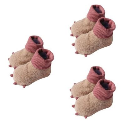 3 Pairs Dicker Socken Anti-Rutsch-Socke Fur Kleinkinder Rutschfeste Fassen