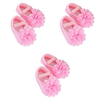 2 Paar Babys Madchen Schuhe Spitze Schuhe Krippe Schuhe Sohle rutschfeste