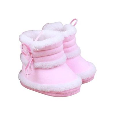 Baby Jungen Madchen Stiefel Weiche Sohlenschuhe Kleinkinder Winter Warme Schuhe