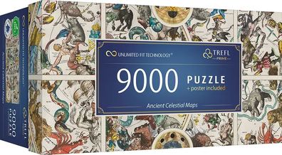 Trefl 81031 Alte Himmelskarten 9000 Teile Puzzle