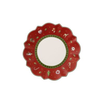 Villeroy & Boch Toy's Delight Brotteller rot rot, weiß 1485852660
