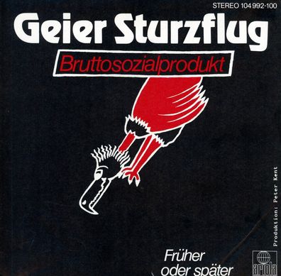 7" Cover Geier Sturzflug - Bruttosozialprodukt