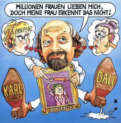7" Cover Karl Dall - Millionen Frauen Lieben mich