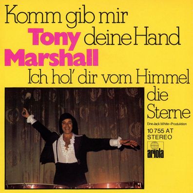 7" Cover Tony Marshall - Komm gib mir Deine Hand