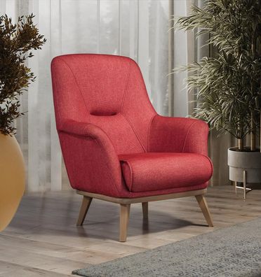 Stilvoll Rosa Farbe Sessel Exklusive Perfekte Möbel für Wohnzimmer