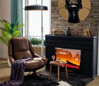 Luxus Sessel Modern Design Wohnzimmer Möbel Braun farbe Stil Neuheit