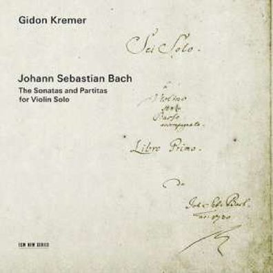 Johann Sebastian Bach (1685-1750): Sonaten & Partiten für Violine BWV 1001-1006 - EC
