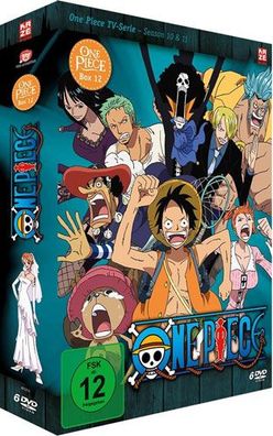 One Piece BOX 12 (DVD) TV-Serie 6DVDs AV Visionen - AV-Vision AV1212 - (DVD Video