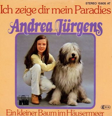 7" Cover Andrea Jürgens - Ich zeige Dir mein Paradies