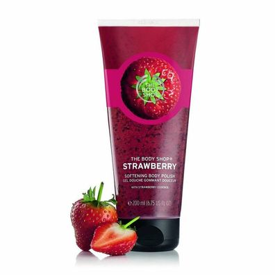 Body shop strawberry shower scrub 200ml