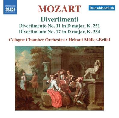 Wolfgang Amadeus Mozart (1756-1791): Divertimenti KV 251 & 334 - Naxos 0747313099078