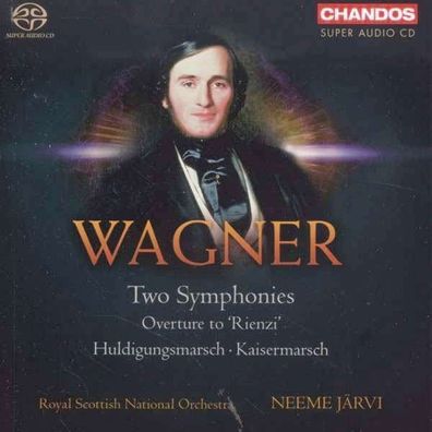 Richard Wagner (1813-1883): Symphonien C-Dur & E-Dur - Chandos 0095115509722 - (Clas