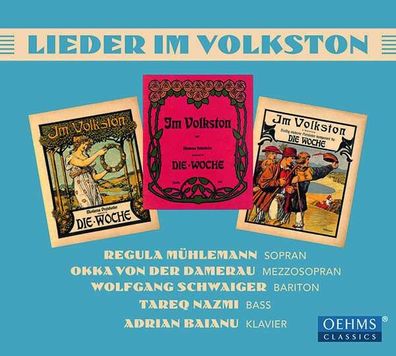 Max Reger (1873-1916): Lieder im Volkston - Oehms - (CD / Titel: H-Z)