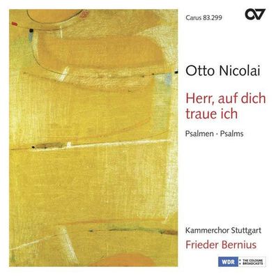 Otto Nicolai (1810-1849): Psalmen - Carus - (CD / Titel: H-Z)