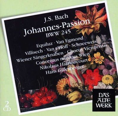 Johann Sebastian Bach (1685-1750): Johannes-Passion BWV 245 - Warner Cla 256469644...