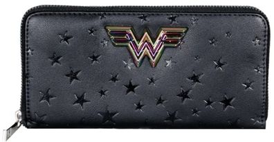 Wonder Woman Brieftasche mit Metall Logo - DC Geldbörsen Portemonnaies Geldbeutel