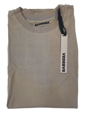 Barboza LOOSE SHIRT BRBZ Sport Sand Gr. L Herren T-Shirt T11, 100% Baumwolle