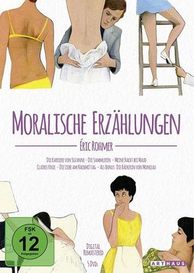 Moralische Erzählungen (DVD) Eric Rohmer Min: 460/ DD/ VB 5DVDs - Arthaus - (DVD ...