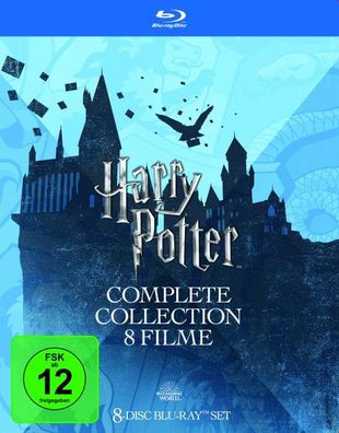 Harry Potter Collection (BR) 8Disc Slipcase, Alle 8 Filme, Repack 2018 - - ...
