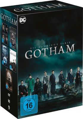 Gotham - Die komplette Serie (DVD) Staffel 1-5 - WARNER HOME - (DVD Video / TV-Se...