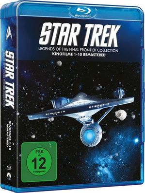 STAR TREK I-X BOX (BR) dig. remastered Min: 1133/ DD5.1/ WS Kinofilme 01-10 - Paramo