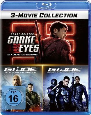 G.I. Joe 1-3 Movie Collection (BR) 3Disc Min: 363/ DD5.1/ WS - Universal Picture ...