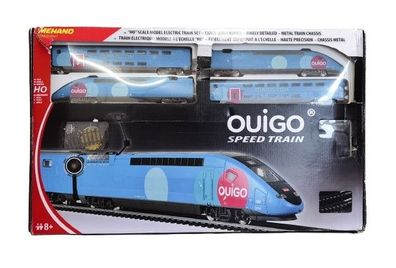 Mehano 58738 H0 Start-Set Personenwaagen Güterzug Zug mit Schienen Ouigo TGV * A