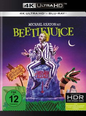 Beetlejuice (Ultra HD Blu-ray & Blu-ray) - Warner Bros (Universal Pictures) - ...