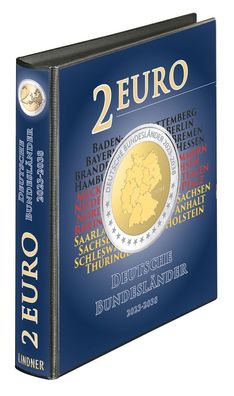 Vordruckalbum für 2 EURO Deutsche Bundeslander 2023-2038 - leer