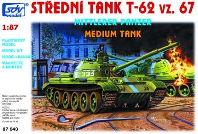 SDV 87043 Bausatz Panzer T62 vz.67 Maßstab 1:87