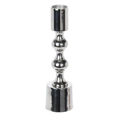 Kerzenständer Kerzenhalter aluminium Silber 16cm Kerzenhalter Dekoständer Dekohalter