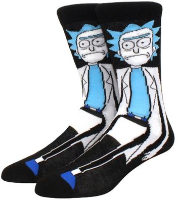 Rick Sanchez Heroes Socken in 3/4-Länge - Rick & Morty Charakter Lustige Motiv-Socken