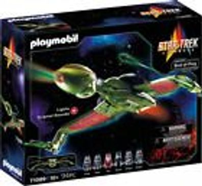 Playmobil 71089 Star Trek Klingonenschiff: Authentisches Modell mit Licht