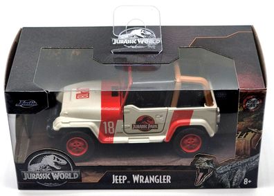 Jada Jurassic World 1:32 Themenverpackung Auto Jeep Wrangler