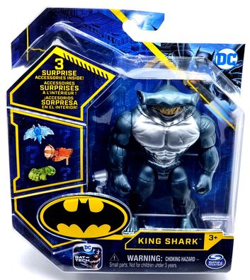 Spin Master Welt von Batman und Gotham City Figur King Shark / 10cm