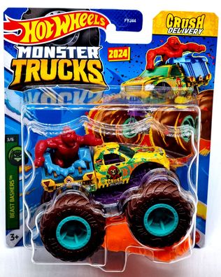 Mattel Hot Wheels Monster Trucks HTM25 Crush Delivery