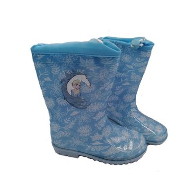 Disney Frozen Regenstiefel hellblau, Größen 25-32 - EU-Schuhgröße: EUR 25