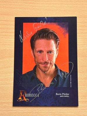 Boris Pfeifer Rebecca Autogrammkarte original signiert #S4542