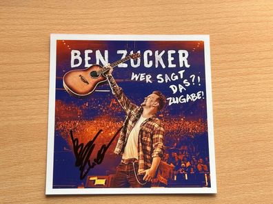 Ben Zucker Foto original signiert #S4520
