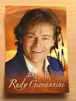 Rudy Giovannini Autogrammkarte original signiert #S4622