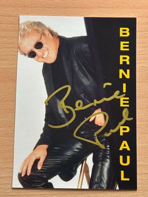 Bernie Paul Autogrammkarte original signiert #S4645