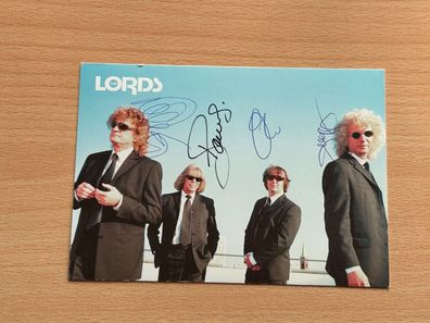 The Lords Autogrammkarte original signiert #S4598