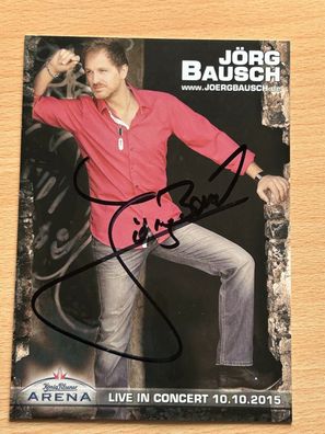 Jörg Bausch Autogrammkarte original signiert #S4637