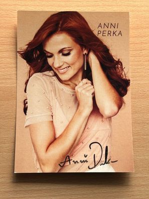 Anni Perka Autogrammkarte original signiert #S4608