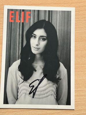 Elif Autogrammkarte original signiert #S4644