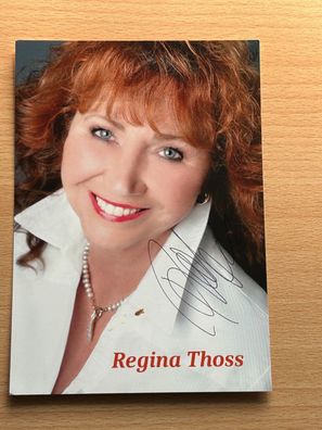 Regina Thoss Autogrammkarte original signiert #S4630