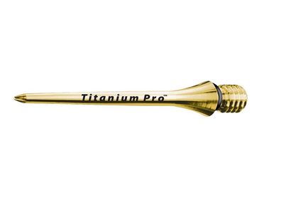 Target Titanium Pro Point Gold Steeldart Spitzen - Länge: 26mm