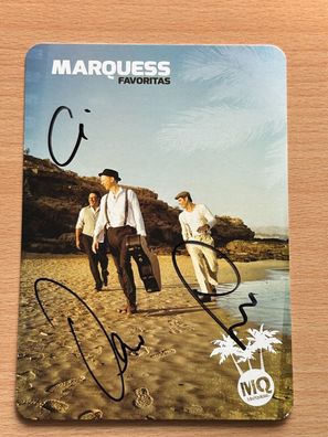 Marquess Autogrammkarte original signiert #S4653