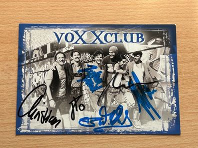 Voxxclub Autogrammkarte original signiert #S4673