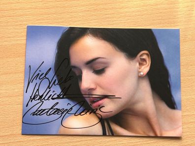 Melanie Miric Autogrammkarte original signiert #S4680